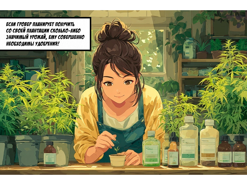 Удобрения для конопли